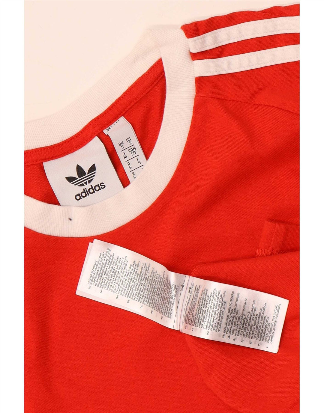 Adidas T-Shirt Homme Haut Petit Rouge