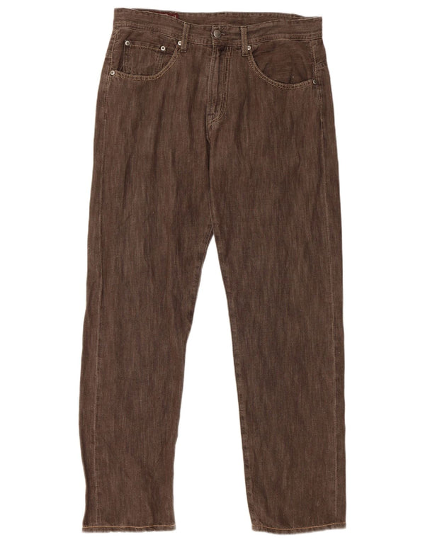 Marlboro Classics Jean droit homme W33 L30 coton marron