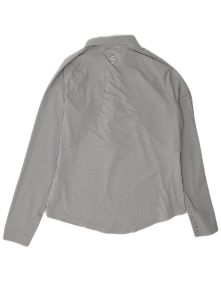 Under Armour Haut de survêtement Heat Gear pour femme UK 16 Large Gris