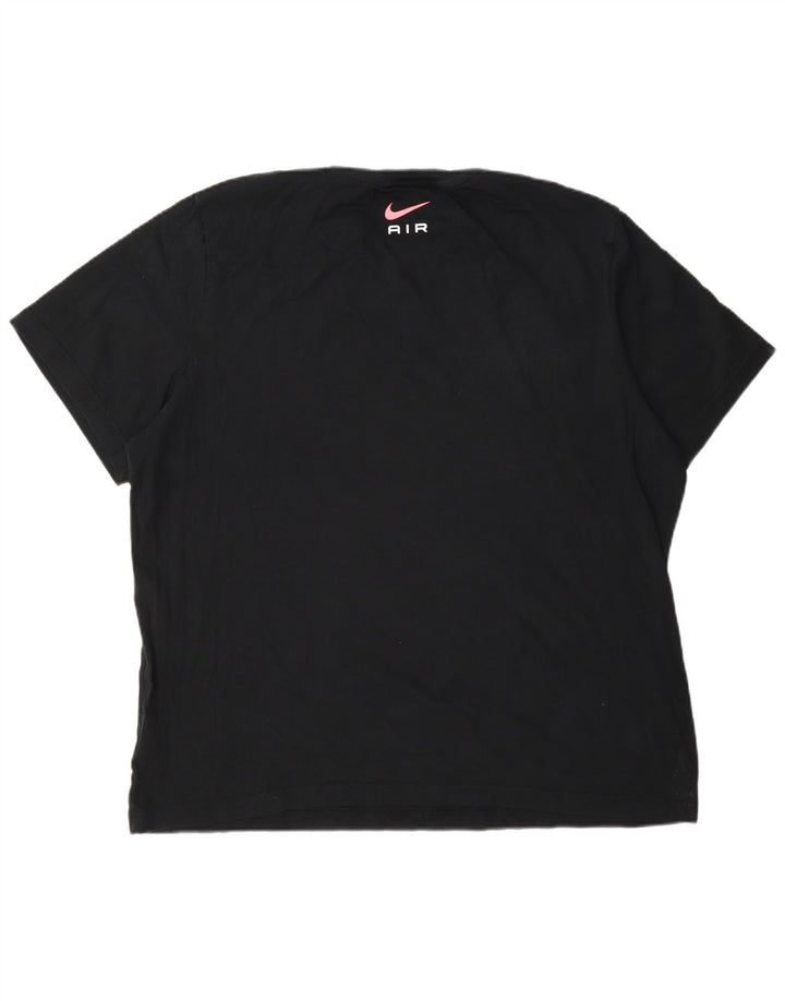 Nike T-shirt graphique pour homme 2XL en coton noir