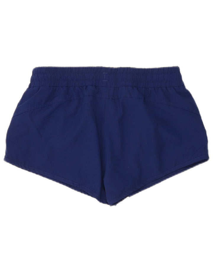 Puma Short de sport pour femme UK 12 Bleu marine moyen Polyester