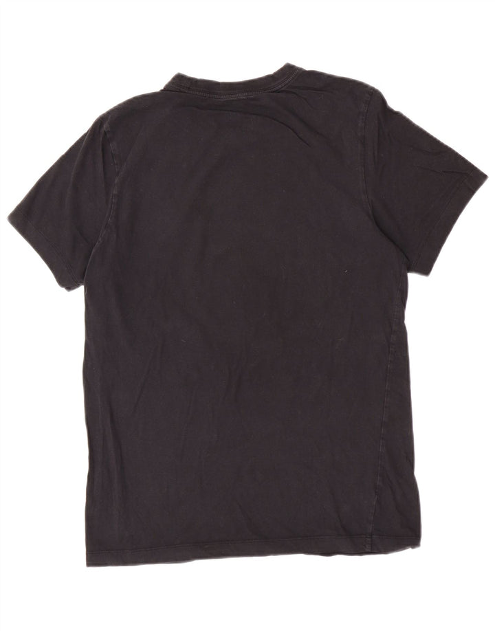 Nike T-shirt graphique pour homme en coton noir Taille S
