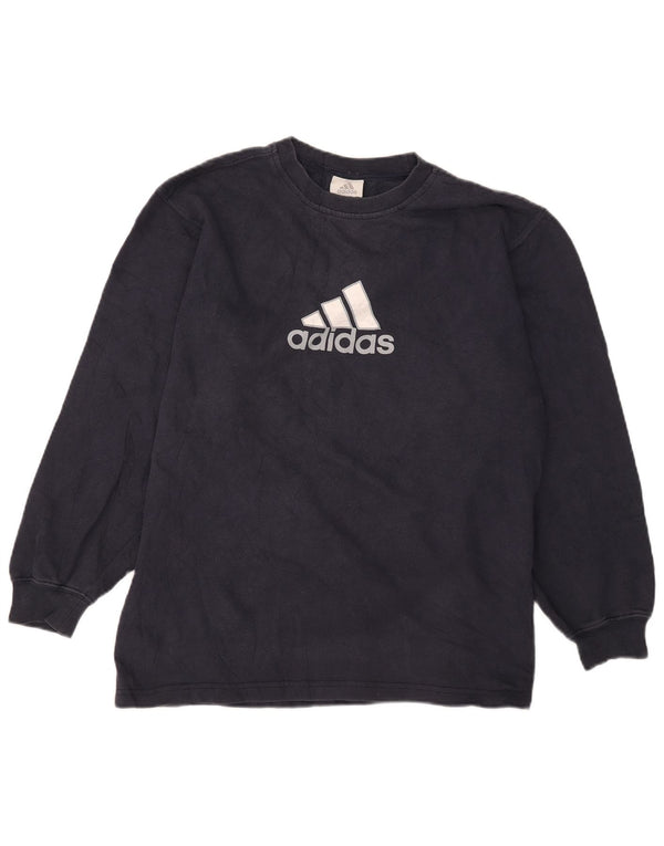 Adidas Sweat-shirt graphique garçon 15-16 ans Bleu marine