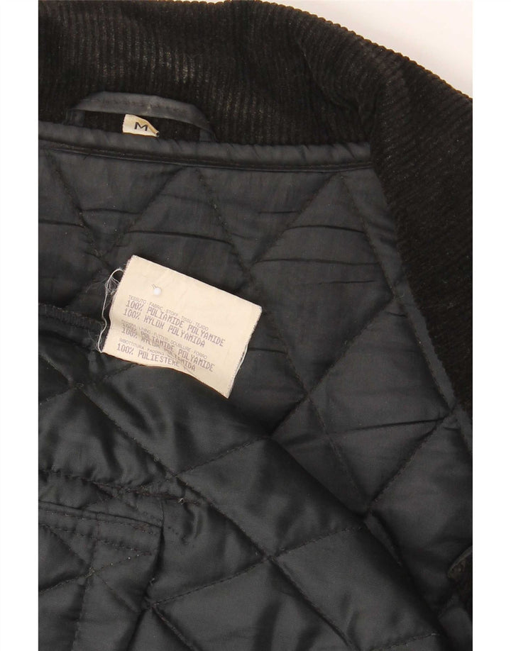 Brugi Veste matelassée pour homme UK 38 Medium Noir Polyamide