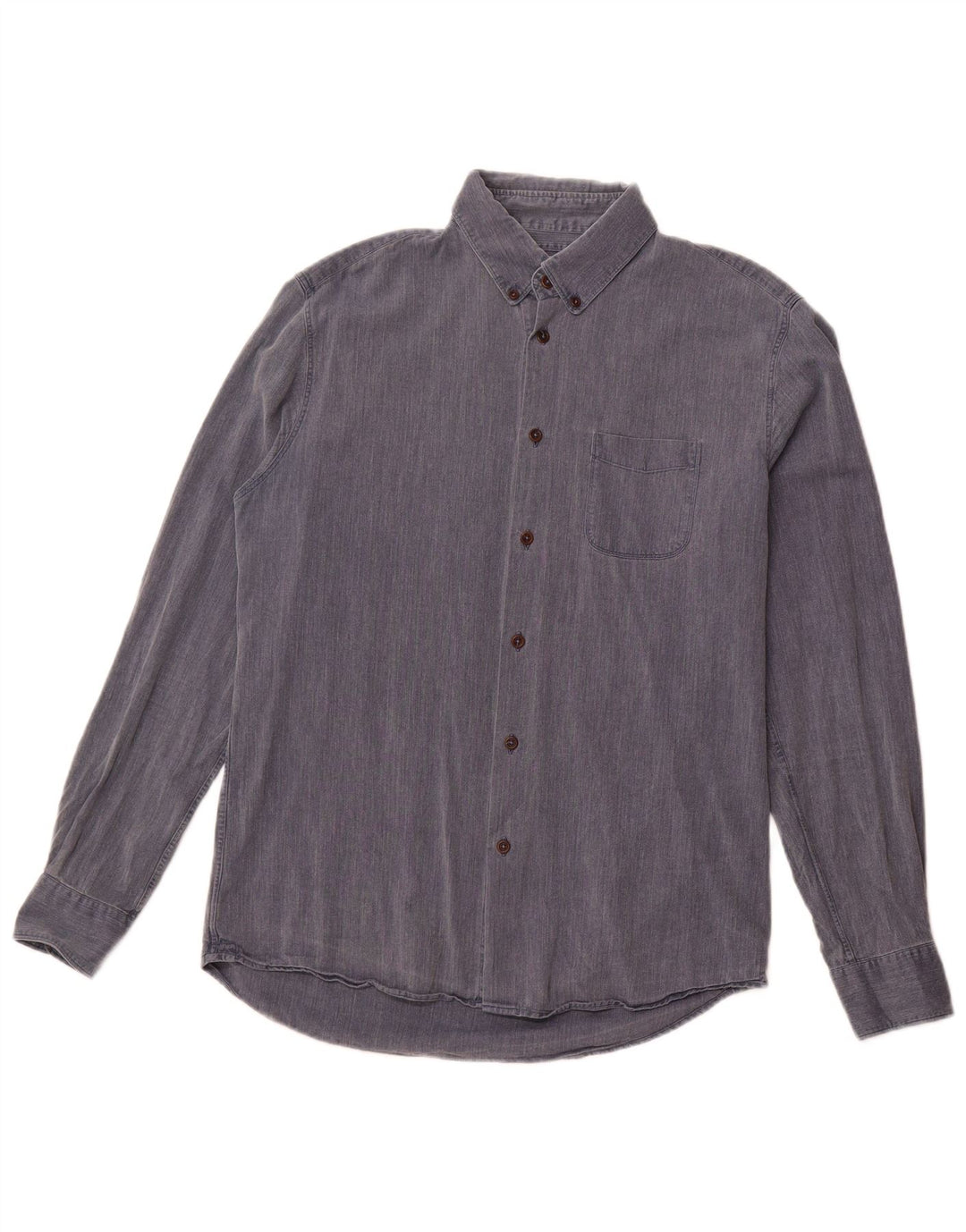 Chemise Homme Jigsaw Bleu Moyen Chevrons Coton