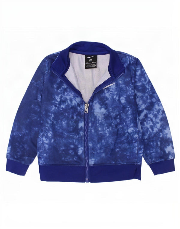 Nike Veste de survêtement graphique pour bébé garçon 18-24 mois Bleu Tie Dye