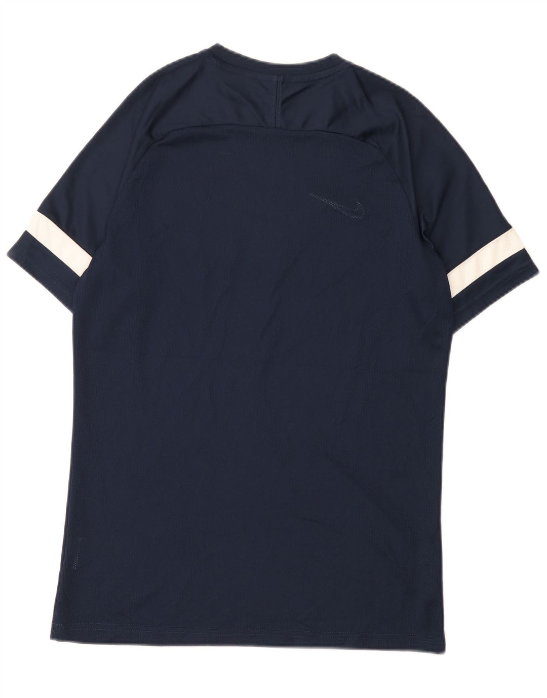 Nike Hommes Dri Fit T-Shirt Haut Bleu Marine Colorblock Polyester