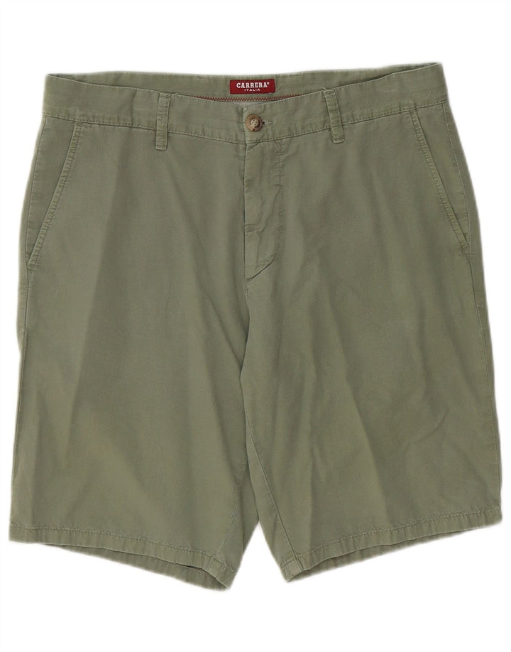 Carrera Short Chino Homme IT 48 Medium W33 Kaki Coton