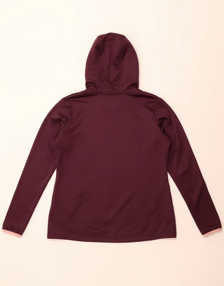 Columbia Pull à capuche pour femme UK 46 Large Marron Rayé Polyester