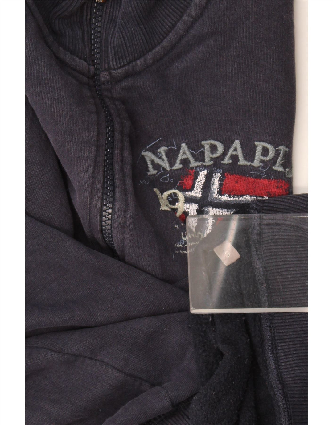 Napapijri Veste de survêtement graphique pour homme Small Bleu marine