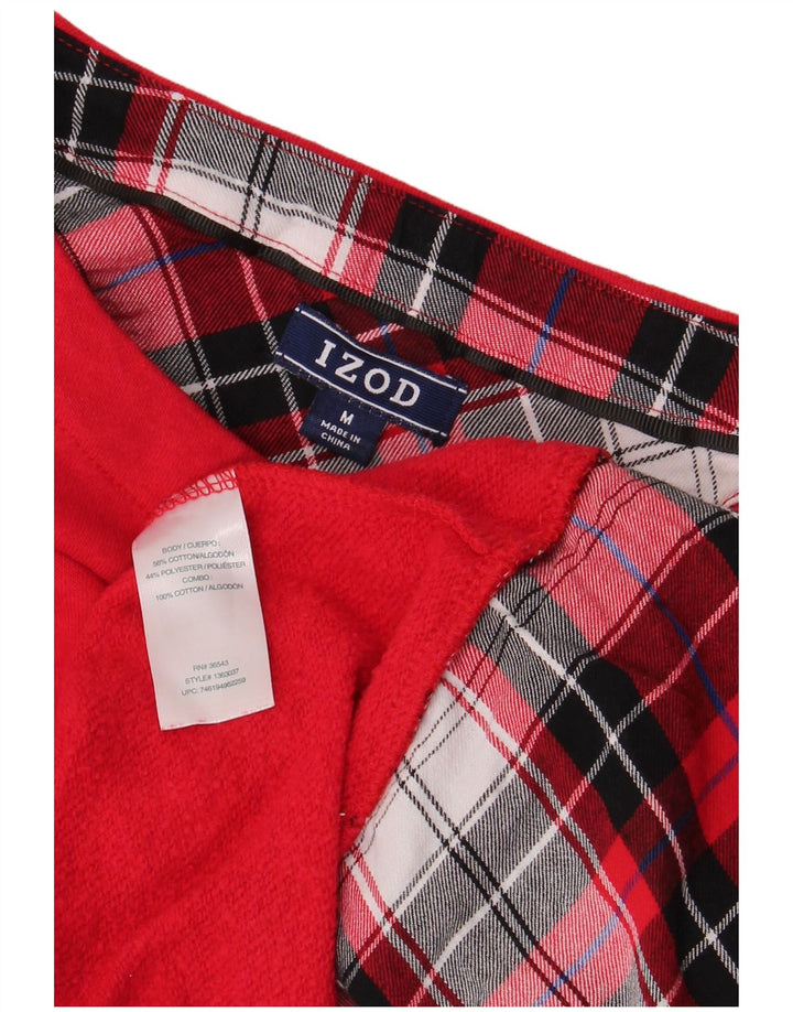 IZOD Sweat-shirt pour femme en coton rouge moyen UK 44