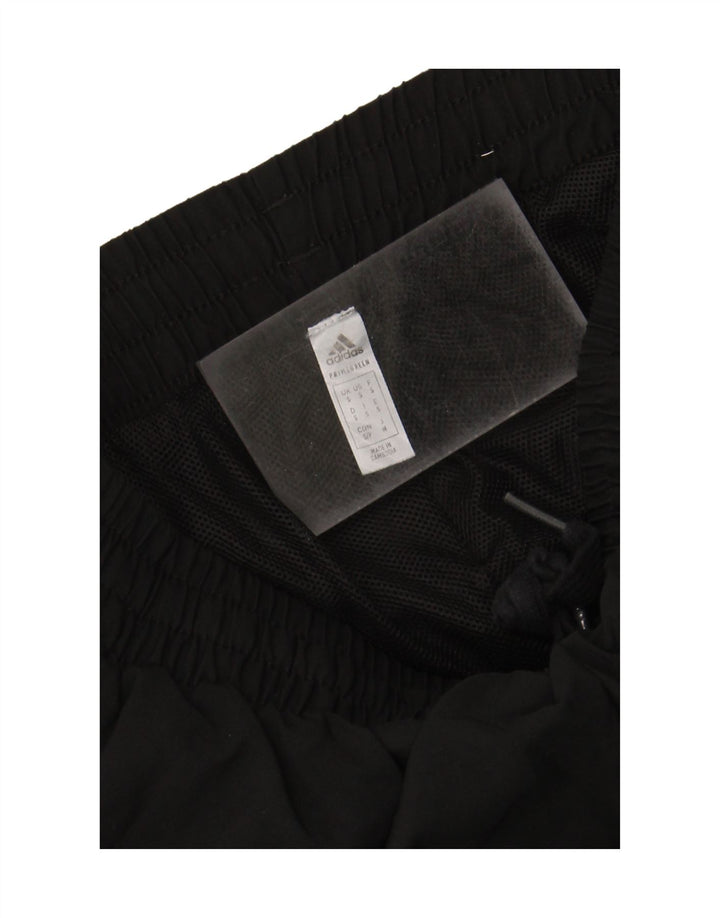 ADIDAS Mens Tracksuit Trousers Joggers Small  Black Polyester