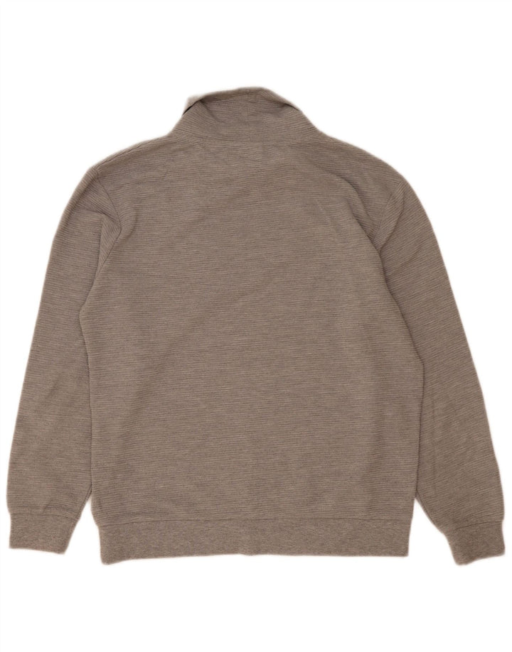 Zara Pull col roulé homme grand gris polyester