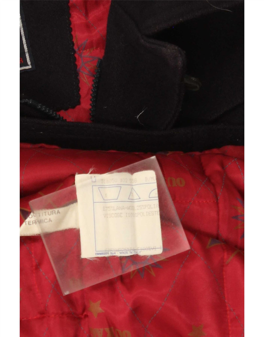 Ouragan Manteau capelet à capuche pour femme IT 42 Laine bleu marine moyen