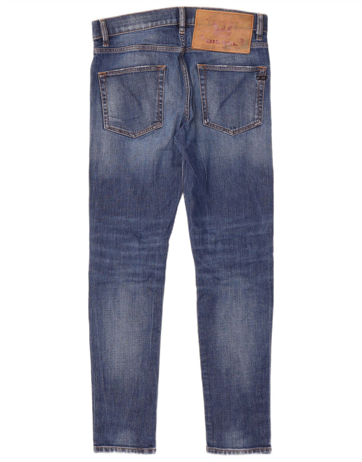 Jean Slim Femme Diesel W30 L30 Bleu Coton