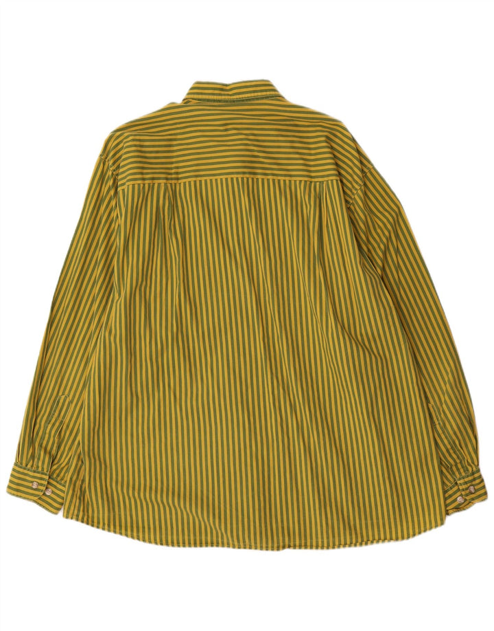 REEMARC Chemise Homme XL Vert Rayé Coton