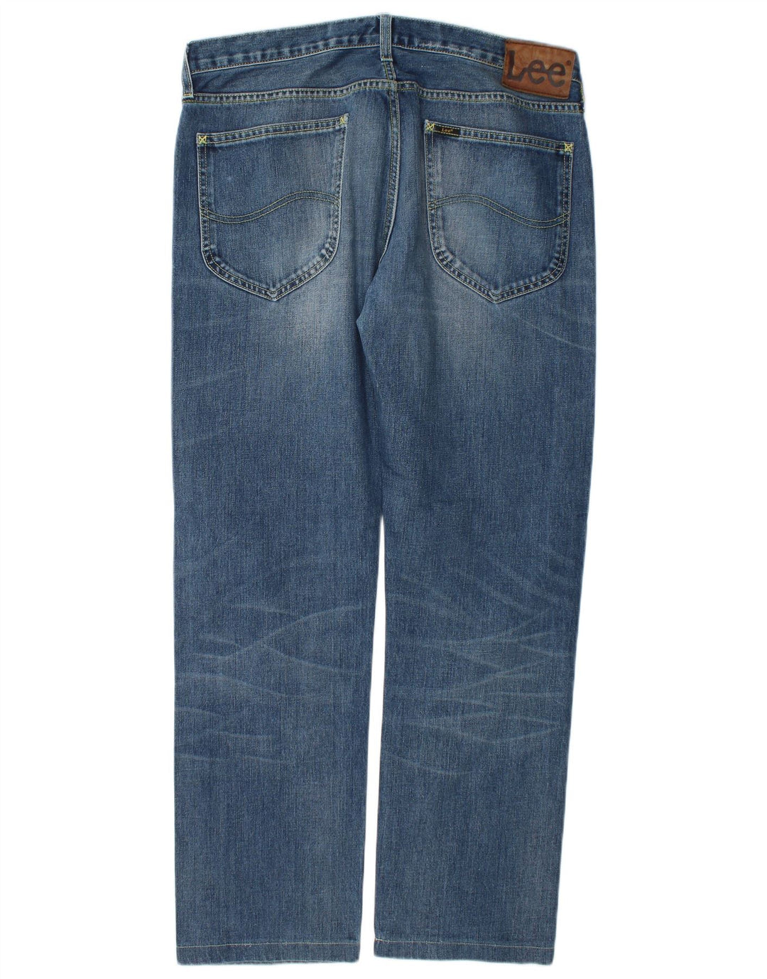 Lee Jean Droit Blake Homme W34 L30 Bleu Coton