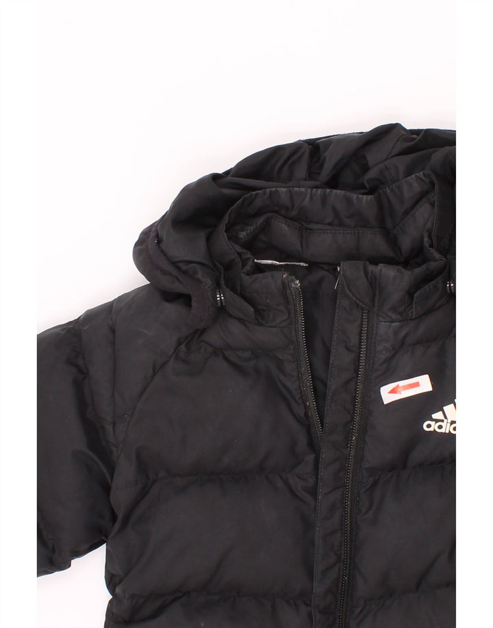 Adidas Veste matelassée à capuche pour garçon 3-4 ans Noir