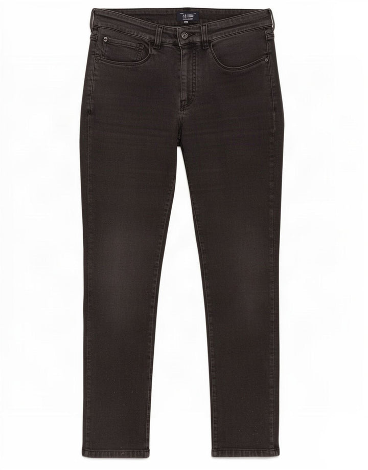 Armani Femme Jean Slim W27 L28 Coton Noir