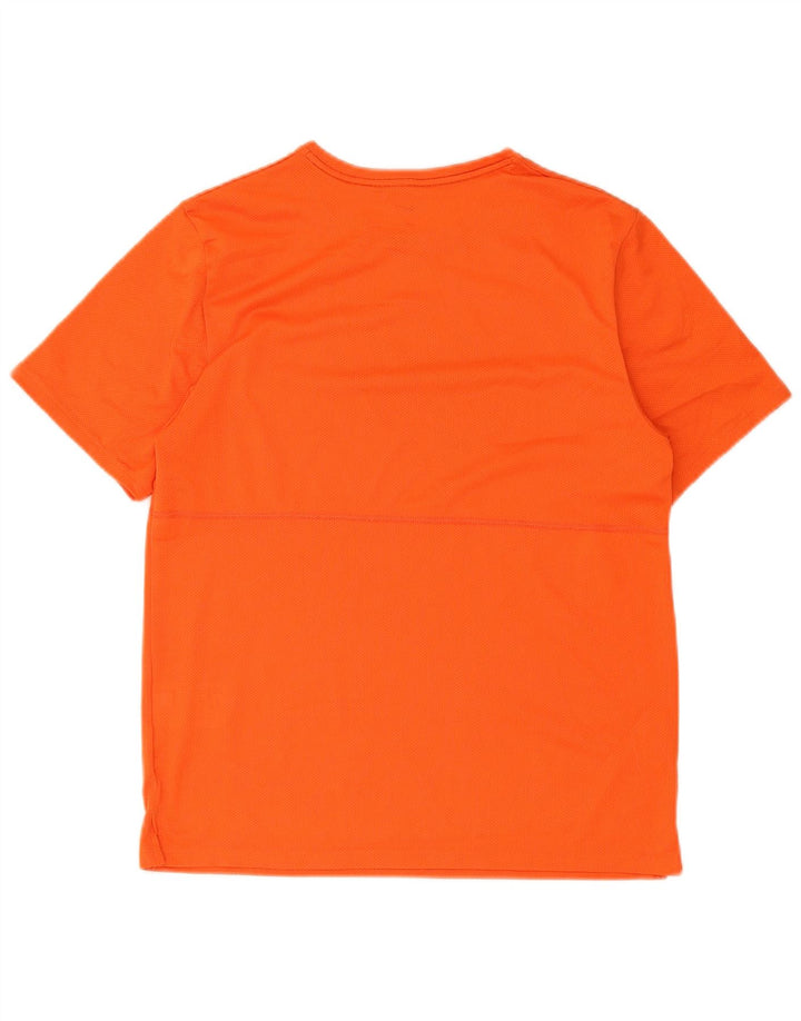 Nike Hommes Dri Fit Graphic T-Shirt Haut Orange Moyen Polyester