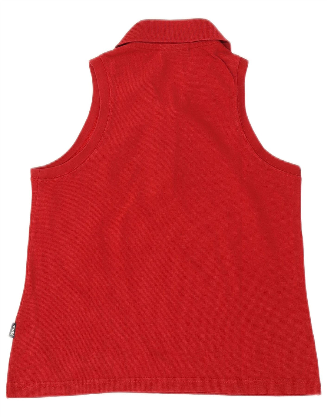 Rifle Polo sans manches pour femme UK 12 Rouge moyen