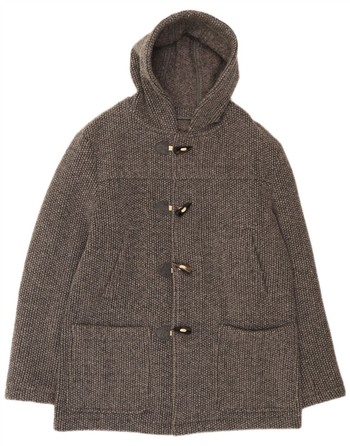 Desiree Duffle Coat à capuche pour femme IT 56 3XL Gris Laine