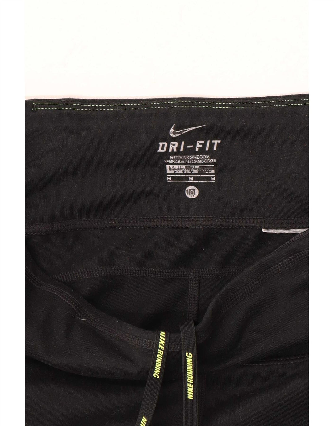 Nike Legging Capri Dri Fit pour femme UK 14 Noir moyen