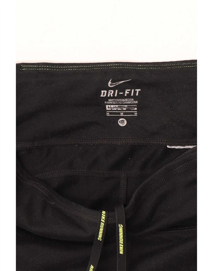 Nike Legging Capri Dri Fit pour femme UK 14 Noir moyen