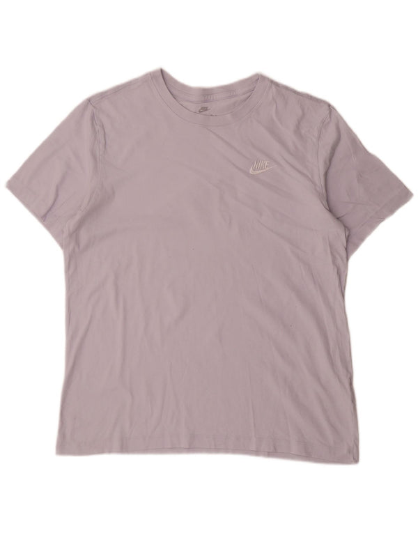 Nike T-shirt pour homme en coton violet Taille L
