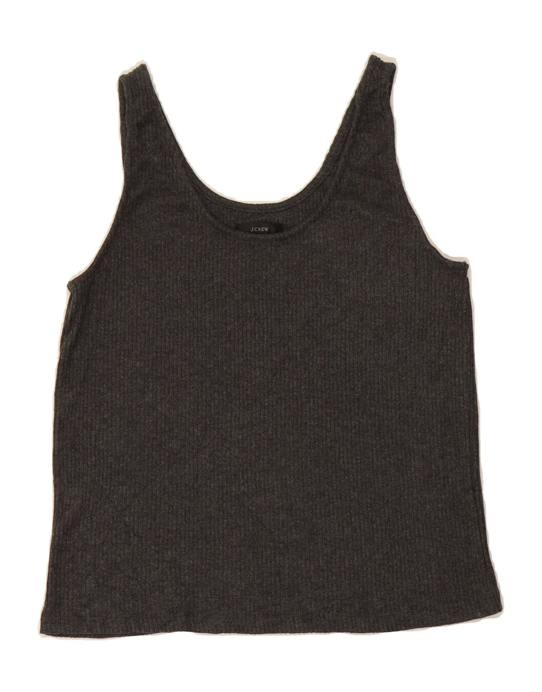 J. CREW Womens Vest Top UK 14 Large Grey Vintage J. Crew and Second-Hand J. Crew from Messina Hembry 