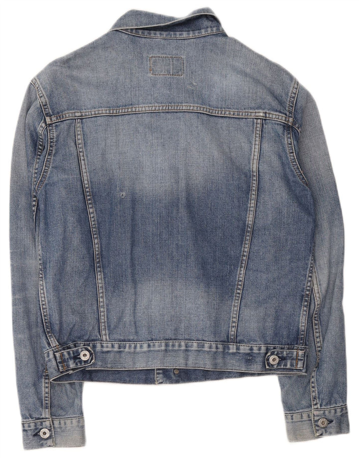 Nike Veste en jean pour femme UK 14 Bleu moyen Coton