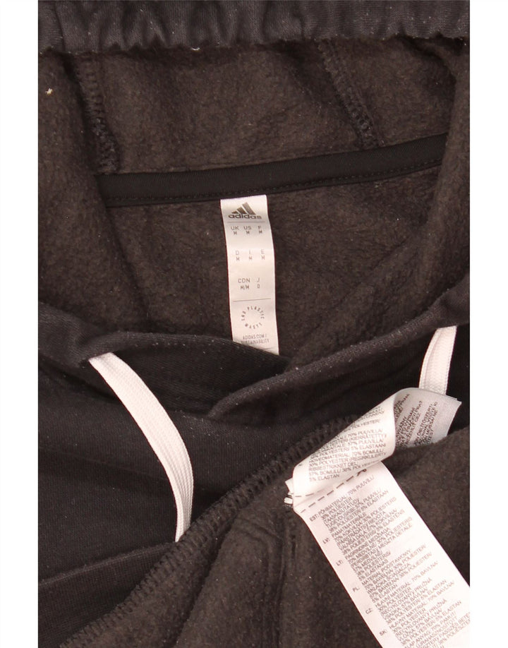 Adidas Pull à capuche pour homme en coton noir moyen