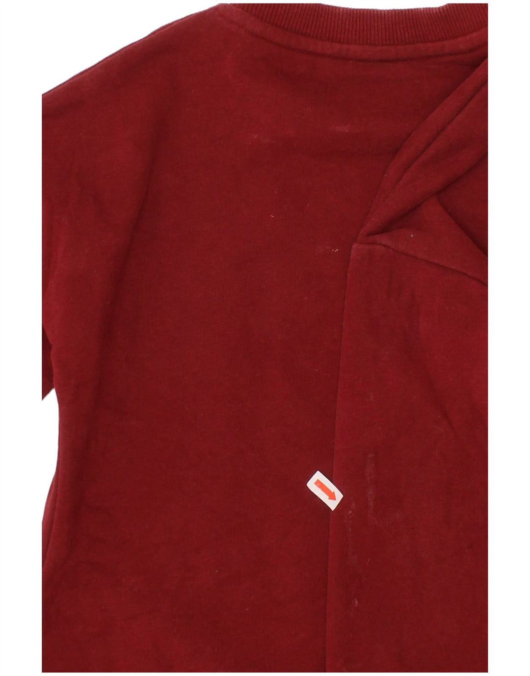 FERRARI Sweat-Shirt Garçon 5-6 Ans Bordeaux Coton