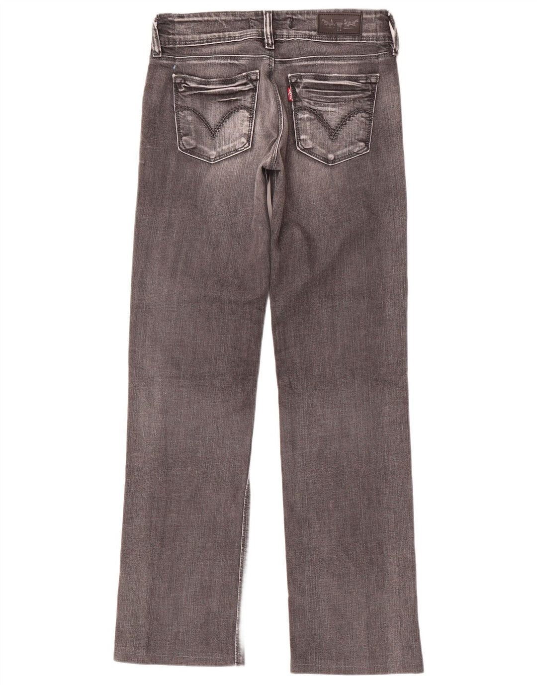 Levi's Jean Droit 570 Femme W27 L31 Gris Coton
