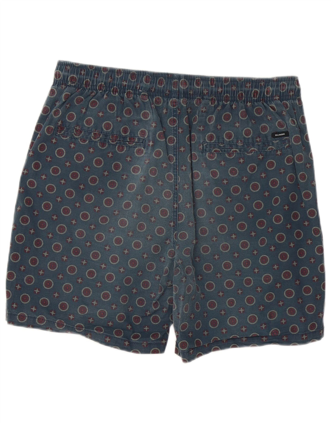 Billabong Short décontracté pour homme W32 Bleu marine moyen à pois