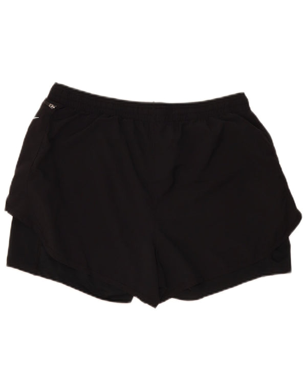 Nike Short de sport Dri Fit pour femme UK 14 Large Noir