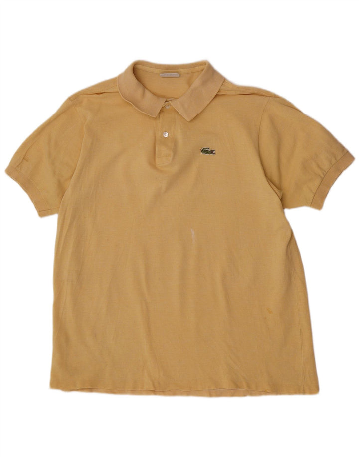 Lacoste Polo Homme Taille 5 Grand Coton Jaune