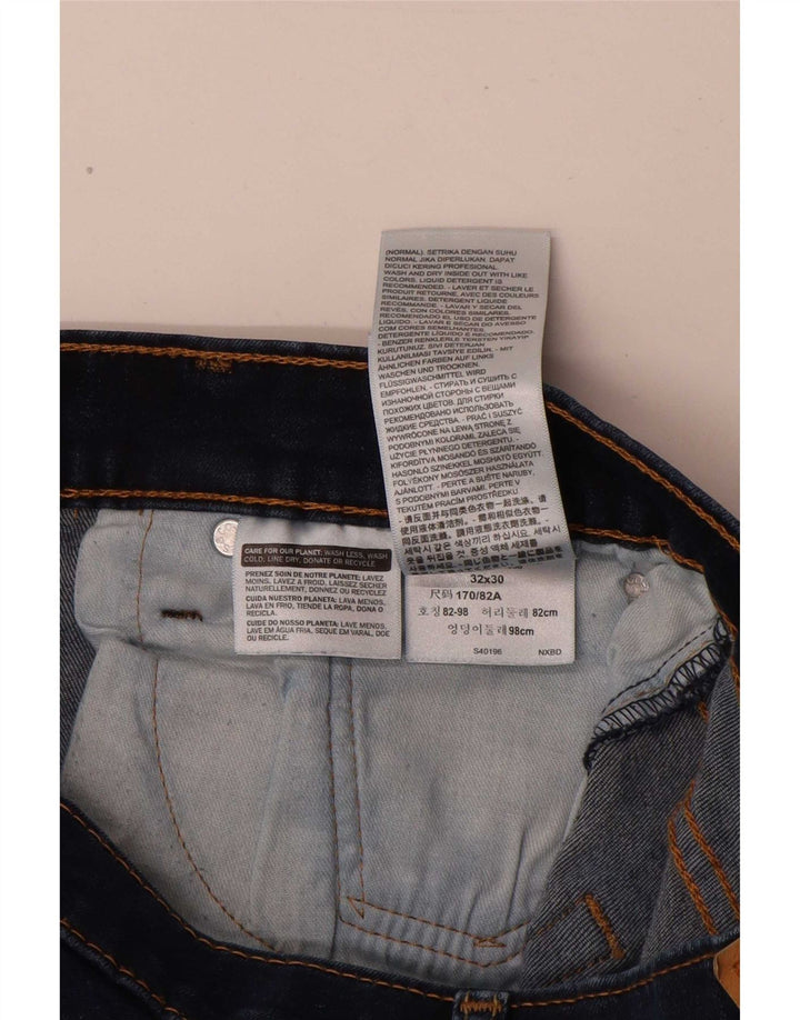 Levi's Jean Slim 511 Homme W32 L30 Bleu Marine Coton