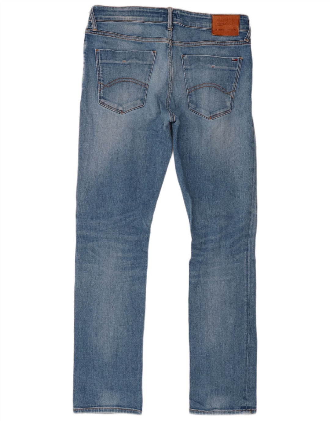 Tommy Hilfiger Jean Slim Homme W34 L32 Bleu Coton
