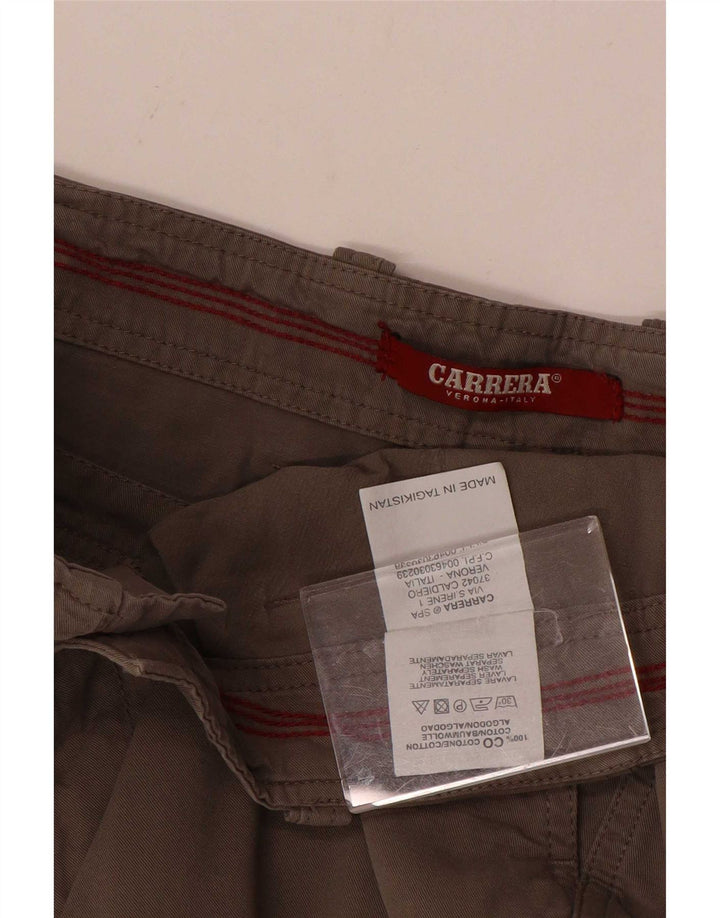 Carrera Short Cargo W34 Large Gris Coton Homme
