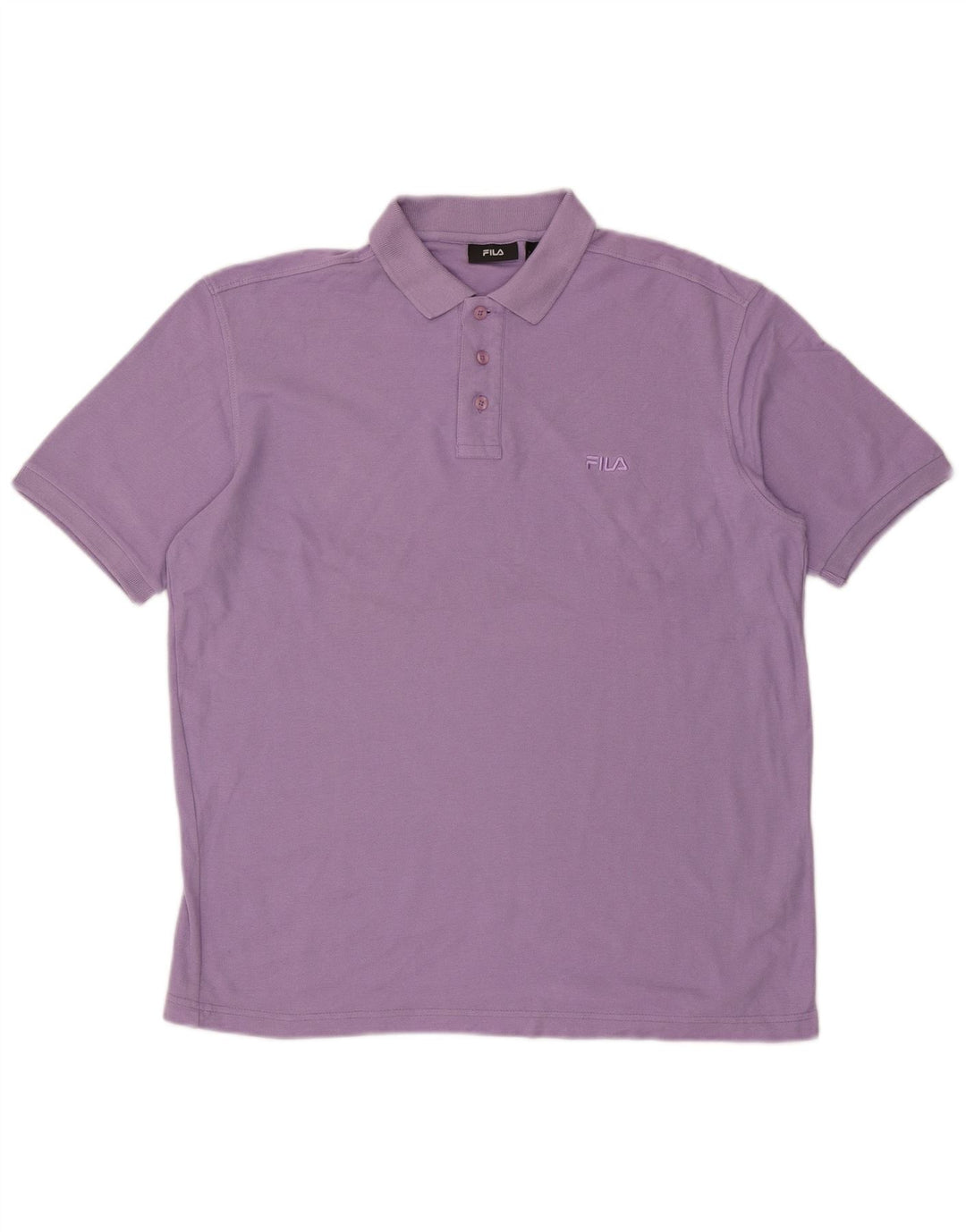 Fila Polo Homme Grand Violet Coton