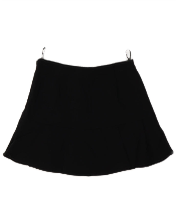 Zara Femme Mini Jupe XS W24 Noir Lyocell
