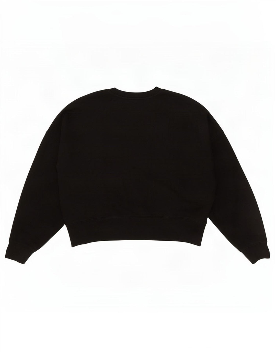 Adidas Sweat-shirt surdimensionné pour femme UK 10 Petit coton noir