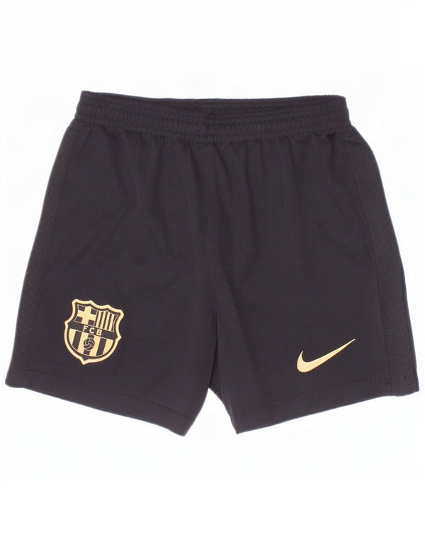 Nike Garçons Barcelona Graphic Sport Short 7-8 ans XS Noir Polyester