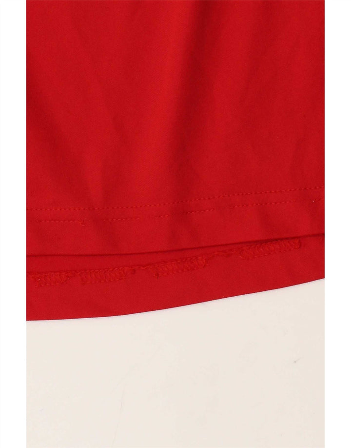 Adidas Hommes Climacool T-Shirt Haut Grand Rouge Colorblock Polyester