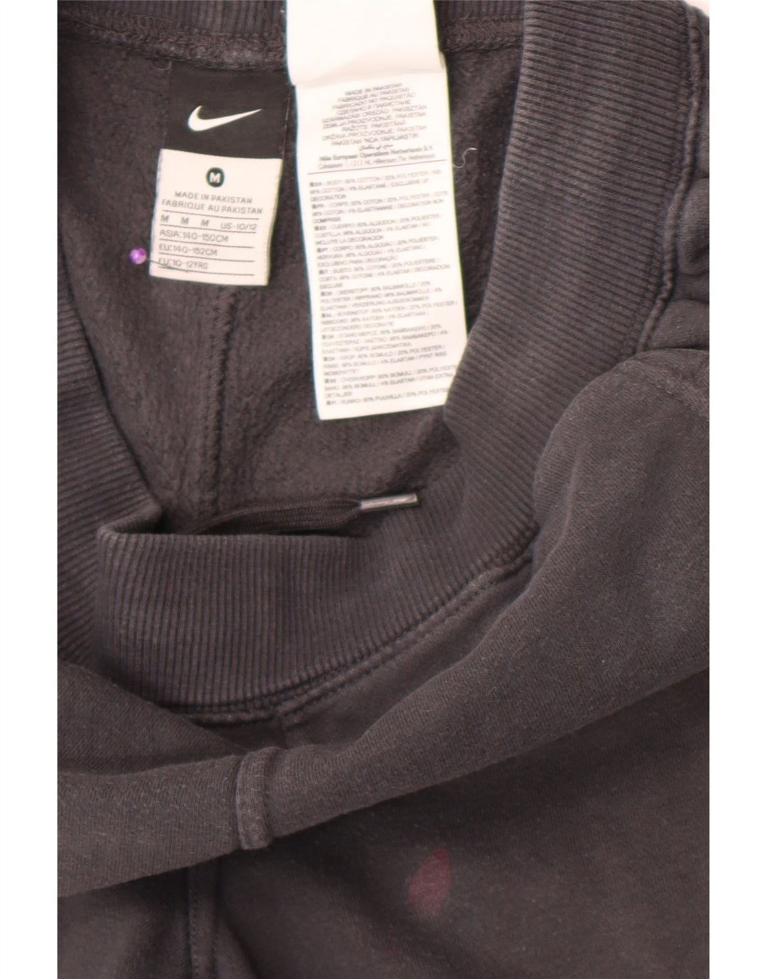 Pantalon de survêtement Nike garçon 10-11 ans gris moyen coton