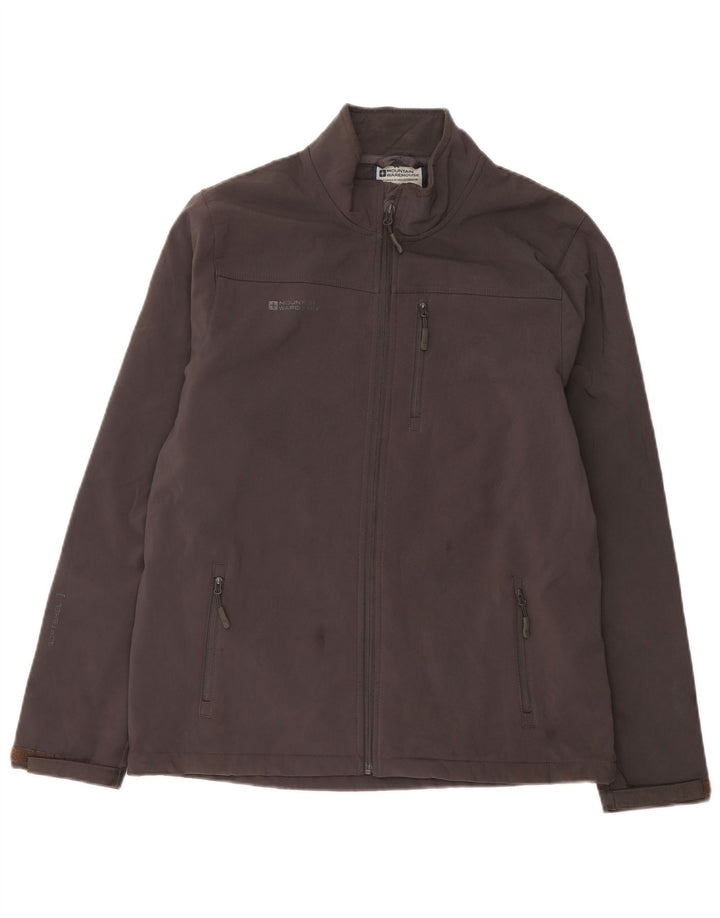 Mountain Warehouse Veste coupe-vent pour homme UK 40 Large Gris Polyester