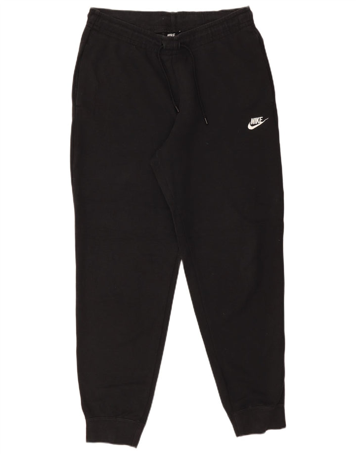 Nike Pantalon de survêtement pour femme en coton noir moyen UK 12
