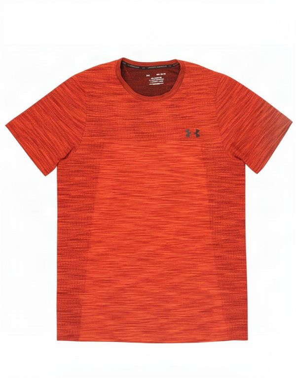 Under Armour T-Shirt Homme Orange Moucheté