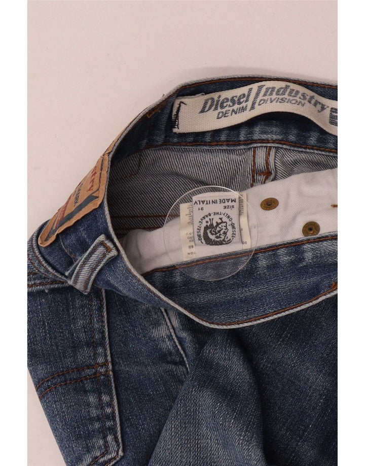 Diesel Jean bootcut effet vieilli W31 L33 pour femme en coton bleu